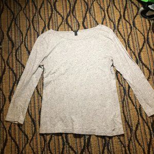 J Crew Long Sleeve Jeweled Shirt